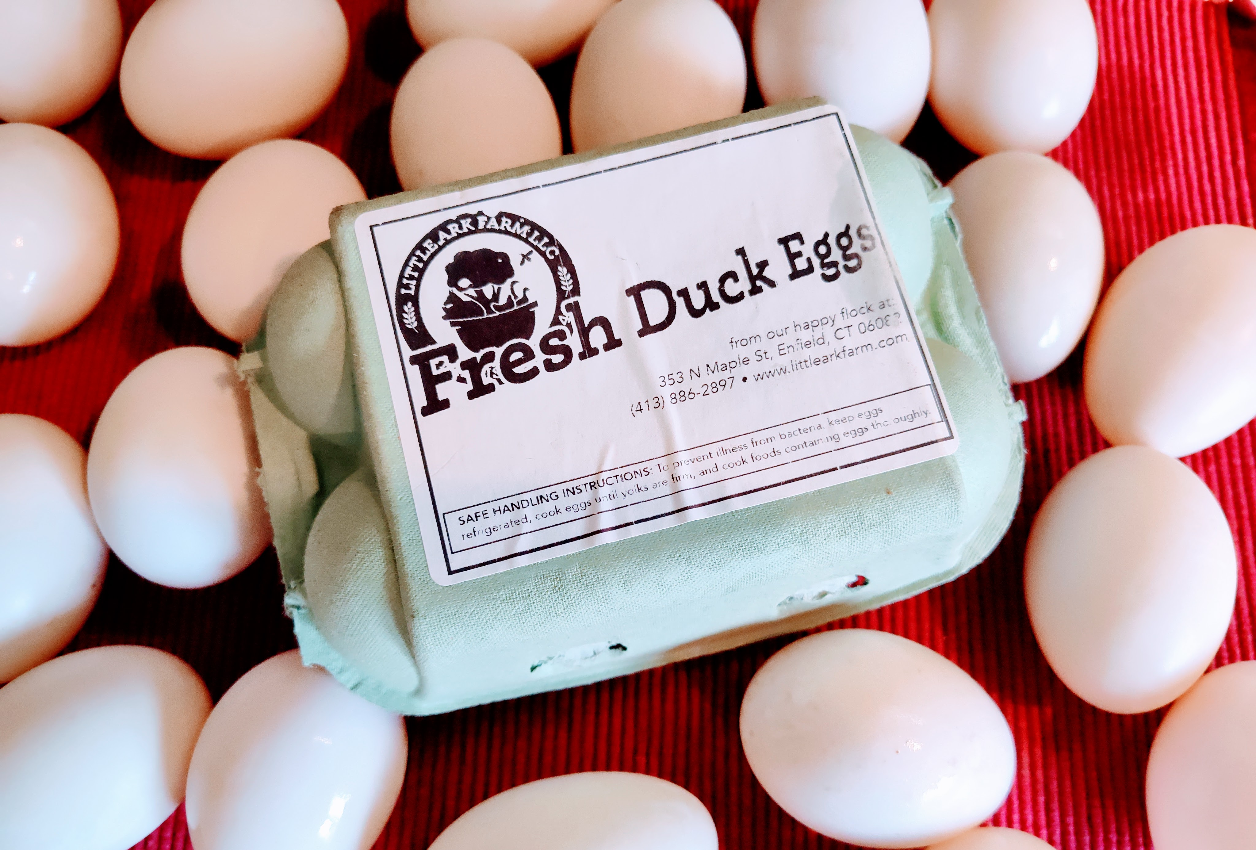 Duck eggs (1/2 dozen)
